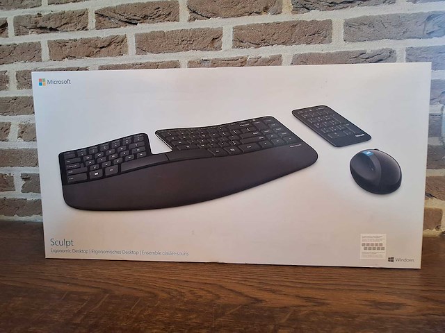 Toetsenbord microsoft sculpt nieuw - afbeelding 1 van  5