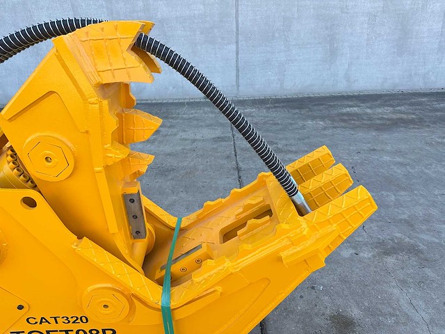 Toft - 2026 - toft08p - cat 320 - hydraulische crusher - afbeelding 5 van  14