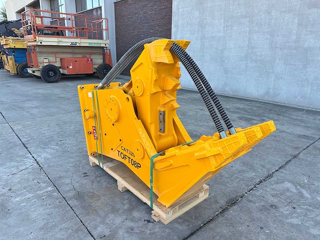 Toft - 2026 - toft08p - cat 320 - hydraulische crusher - afbeelding 11 van  11