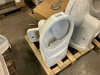 Toilet (2x) + waskom (2x) - afbeelding 3 van  5