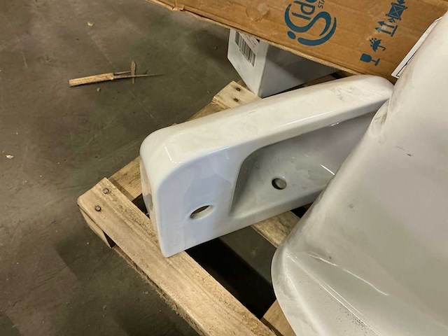 Toilet (2x) + waskom (2x) - afbeelding 4 van  5