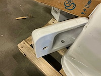 Toilet (2x) + waskom (2x) - afbeelding 4 van  5