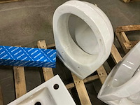 Toilet (2x) + waskom (2x) - afbeelding 4 van  4