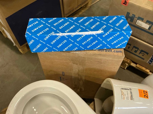 Toilet (2x) + waskom (2x) - afbeelding 5 van  6