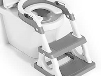 Toiletbril met opstapje voor kinderen - afbeelding 1 van  5