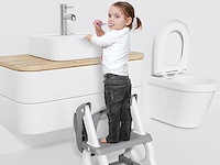 Toiletbril met opstapje voor kinderen - afbeelding 3 van  5