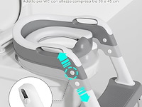 Toiletbril met opstapje voor kinderen - afbeelding 5 van  5