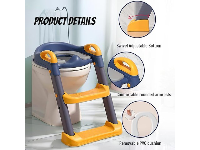 Toiletbril voor kinderen - afbeelding 3 van  6