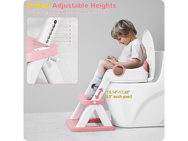 Toiletladder voor kinderen - afbeelding 3 van  7