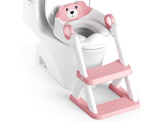 Toiletladder voor kinderen - afbeelding 1 van  7
