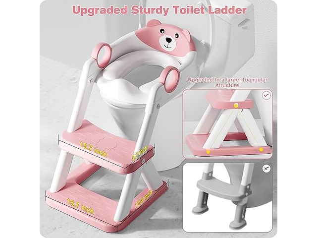 Toiletladder voor kinderen - afbeelding 5 van  7