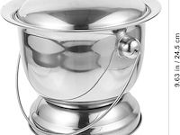 Toiletpot rvs - afbeelding 1 van  3