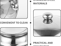 Toiletpot rvs - afbeelding 2 van  2