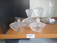 Toiletset in glas