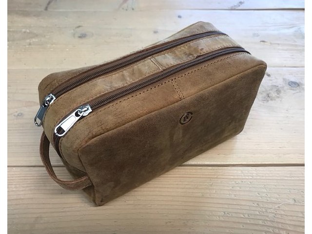 Toiletzak - 100% leder - afbeelding 2 van  3
