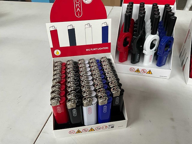 Tokai aanstekers in display (162x) - afbeelding 1 van  2
