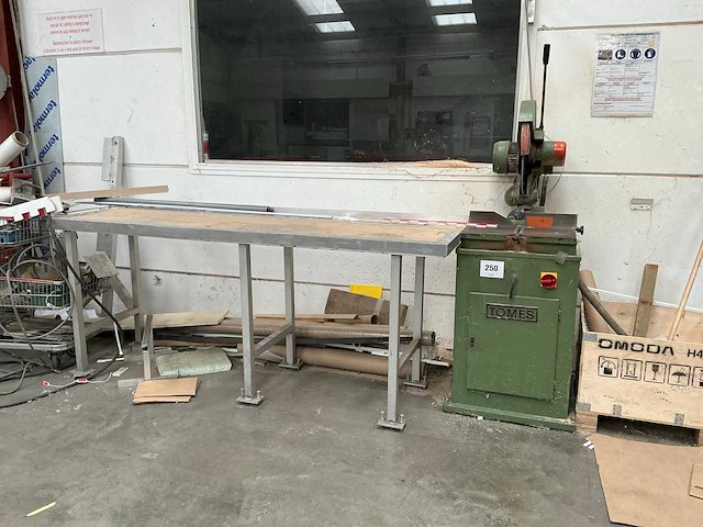 Tomes afkortcirkelzaagmachine - afbeelding 2 van  7