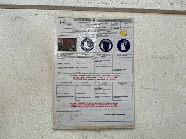 Tomes afkortcirkelzaagmachine - afbeelding 6 van  7