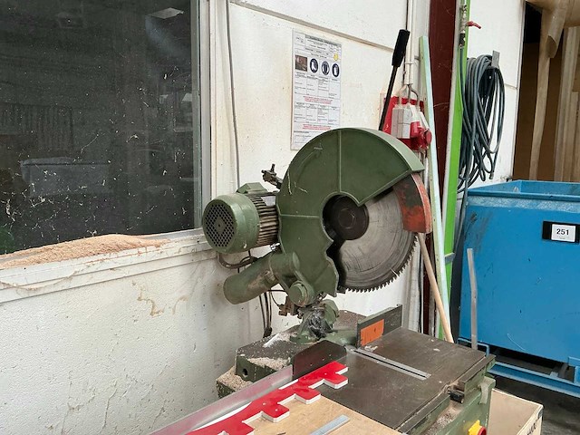Tomes afkortcirkelzaagmachine - afbeelding 7 van  7