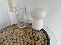 Ton met glazen bovenblad - afbeelding 3 van  4