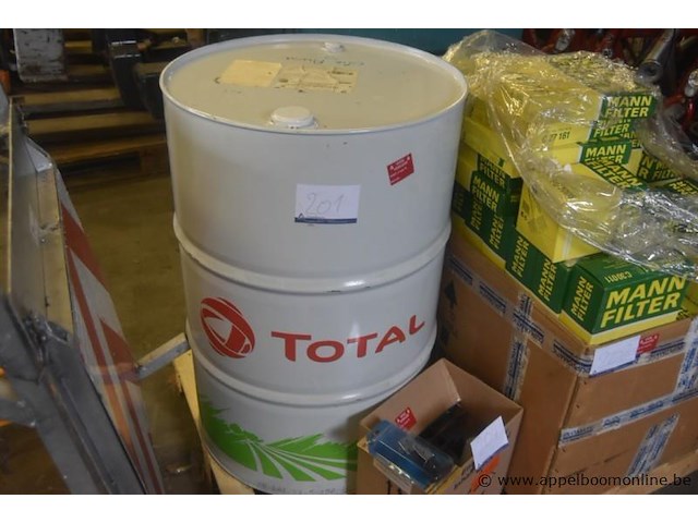 Ton motorolie, total, tractagri hdz 10w40, productiedatum 03/08/2016 - afbeelding 1 van  2