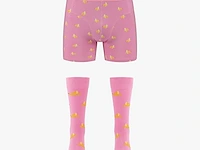Ton sur ton - boxershort + kousen - bananas