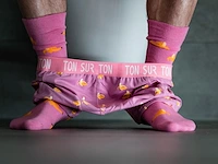 Ton sur ton - boxershort + kousen - bananas - afbeelding 2 van  5