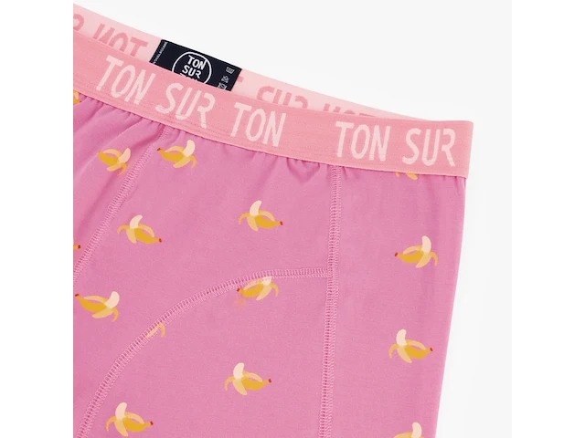 Ton sur ton - boxershort + kousen - bananas - afbeelding 3 van  5