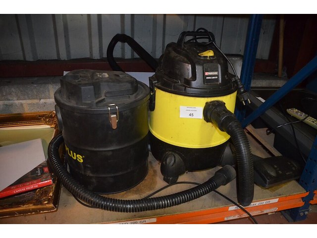 Tonstofzuiger parkside pnts 1300c3, aszuiger powerplus x305 - afbeelding 1 van  7