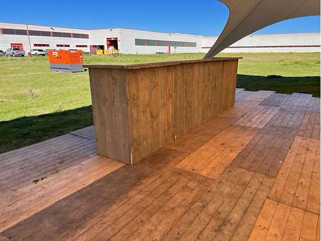 Toog - voorzettoog - steigerhout - afbeelding 2 van  3