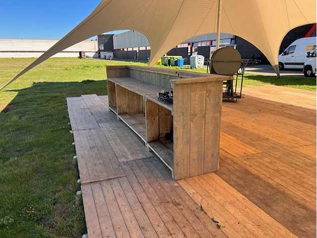 Toog - voorzettoog - steigerhout - afbeelding 3 van  3