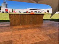 Toog - voorzettoog - steigerhout - afbeelding 1 van  3