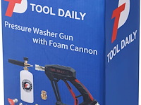 Tool daily korte hogedrukreiniger pistool met schuimkanon - afbeelding 2 van  5