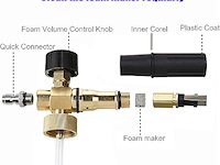 Tool daily korte hogedrukreiniger pistool met schuimkanon - afbeelding 3 van  5