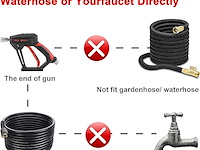 Tool daily korte hogedrukreiniger pistool met schuimkanon - afbeelding 4 van  5