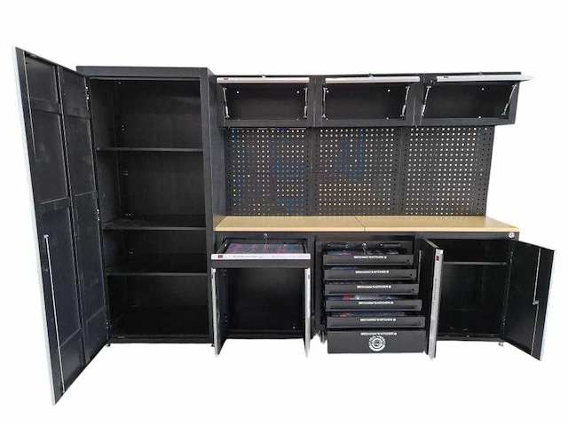 Tool union - werkbank mechanics kitchen incl tools - afbeelding 3 van  10