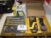 Toolkit snickers workwear, led werklamp prolight, 20w 1600 lumen, oplaadbaar, werking niet gekend - afbeelding 1 van  2