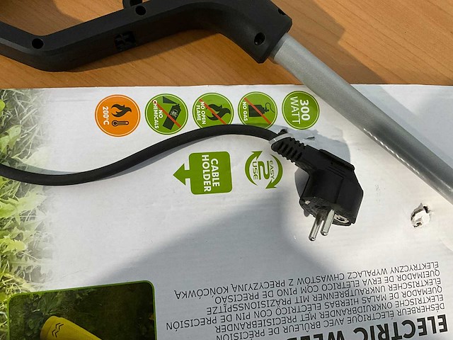 Toolland onkruidbrander electrisch 300w nieuw - afbeelding 3 van  3
