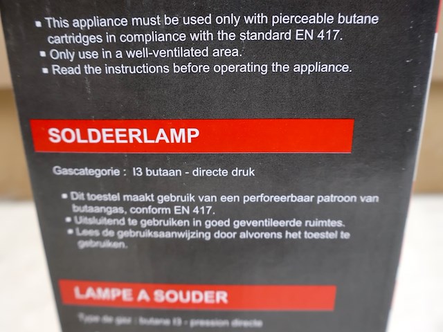 Toolland soldeerlamp (x13) - afbeelding 3 van  4
