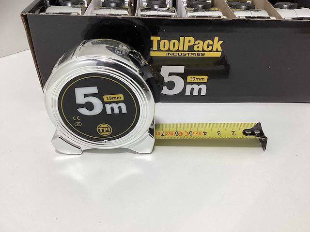 Toolpack rolmaat 5 meter (12x) - afbeelding 2 van  3