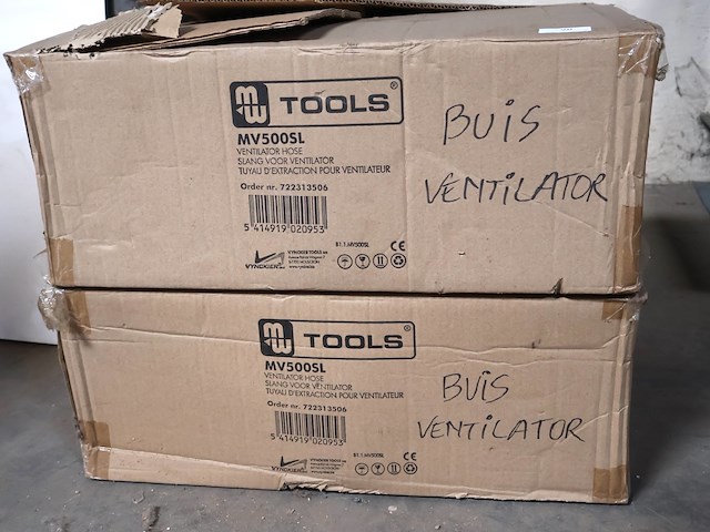 Tools ventilatorbuis (x2) - afbeelding 1 van  4