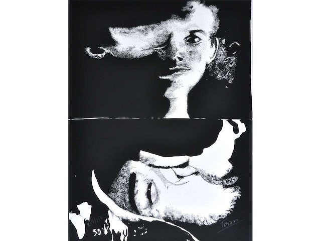 Toon tersas - zeefdruk - afbeelding 1 van  6