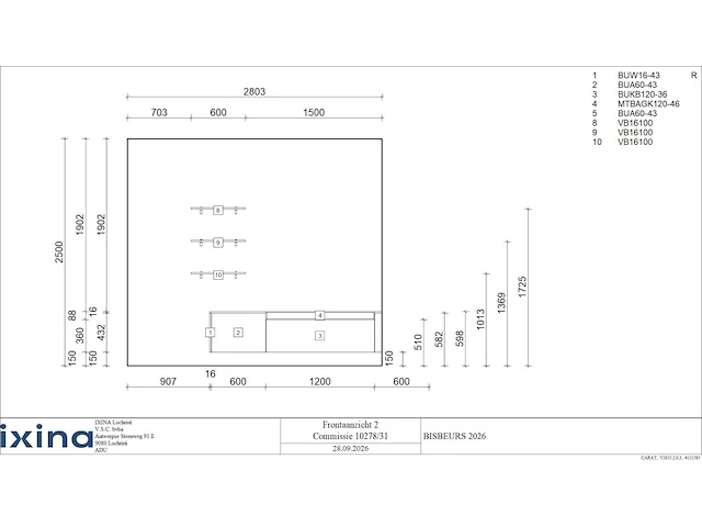 Toonzaal tv kast ixina - afbeelding 5 van  6