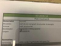 Toonzaalkeuken dulsao mdf - afbeelding 33 van  39