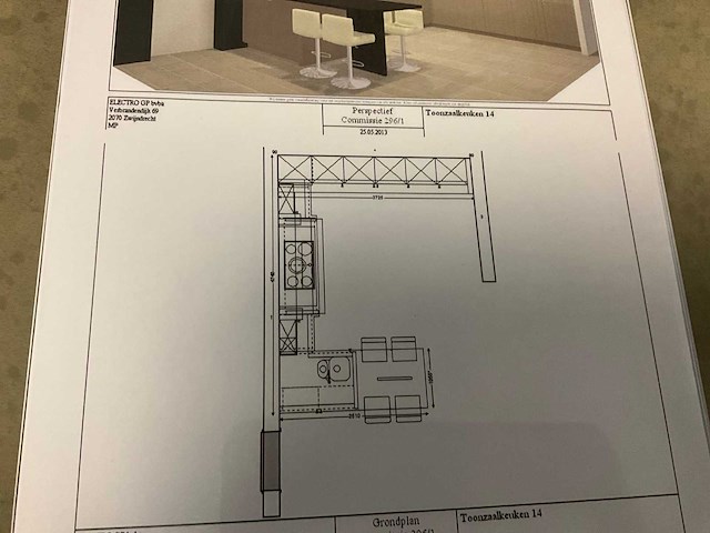 Toonzaalkeuken dulsao mdf - afbeelding 35 van  39