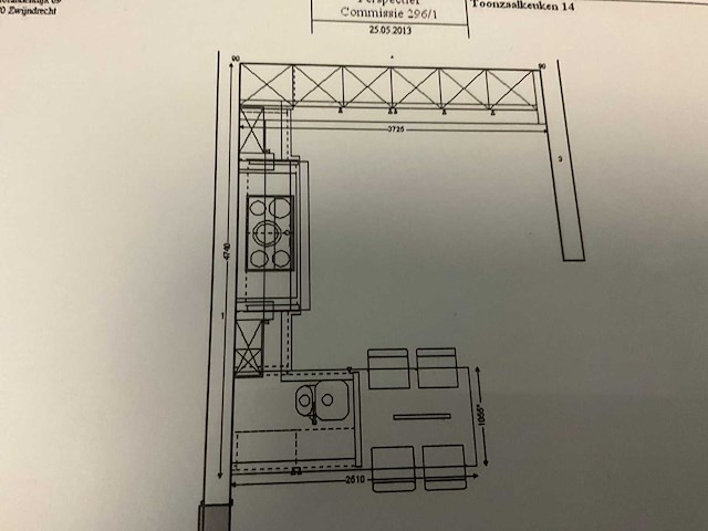 Toonzaalkeuken dulsao mdf - afbeelding 37 van  39