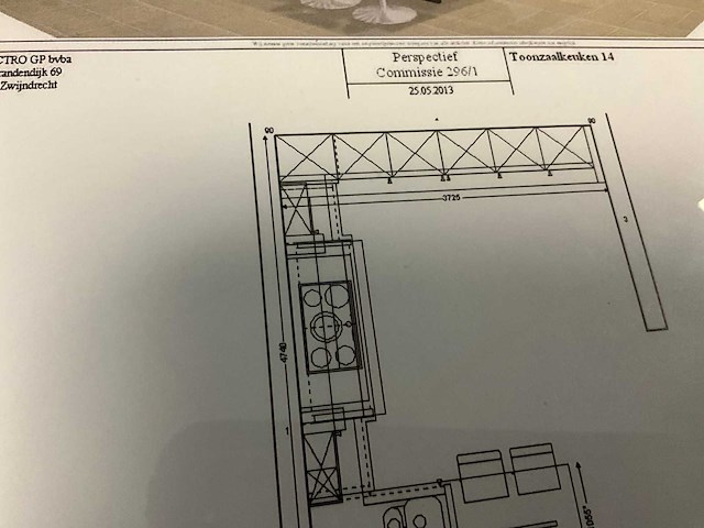 Toonzaalkeuken dulsao mdf - afbeelding 38 van  39
