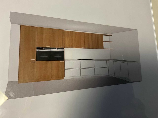 Toonzaalkeuken piot kunststof notelaar - afbeelding 30 van  34