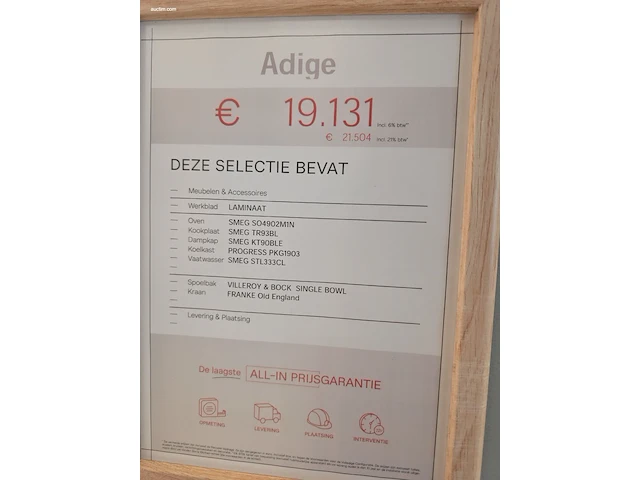 Toonzaalkeuken vanden borre kitchen adige - afbeelding 32 van  39