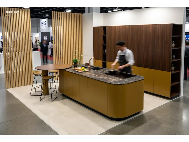 Toonzaalkeuken vanden borre kitchen oak mocca - afbeelding 1 van  2
